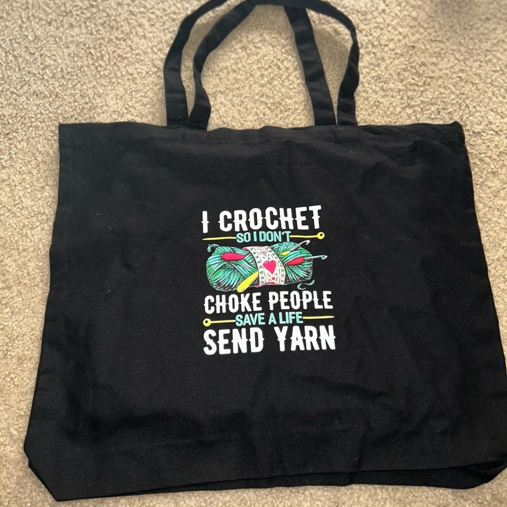 Black Tote Bag